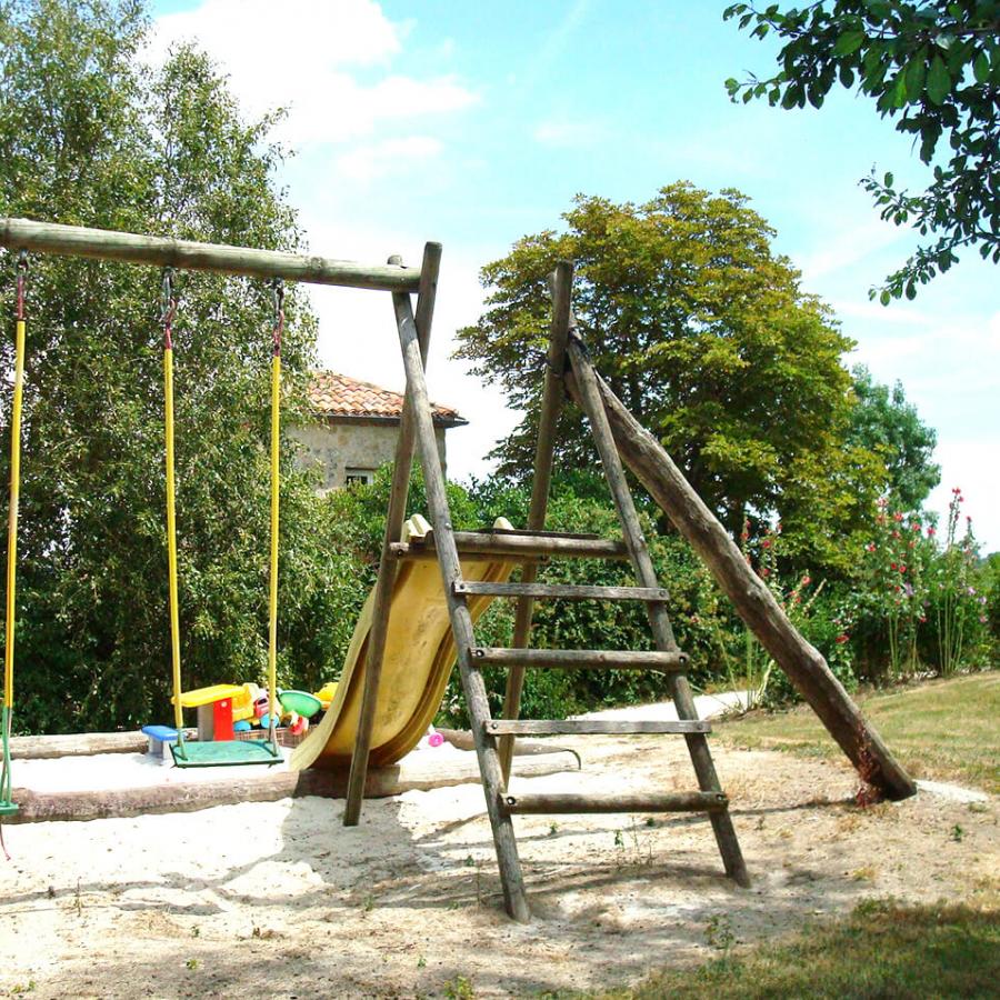 Balancoire de notre gîte la Gasconne